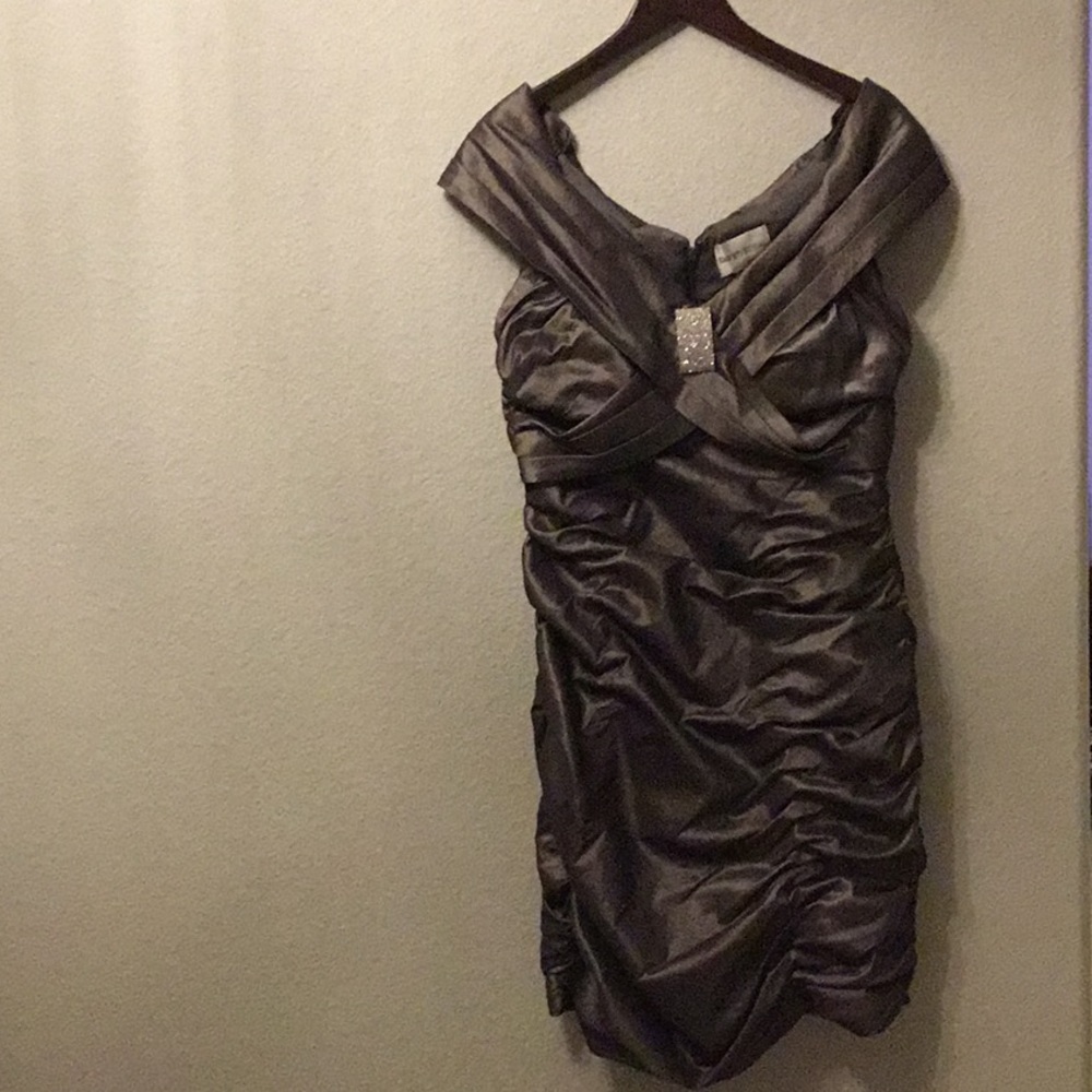 Formal Drape gathered to shape Dress